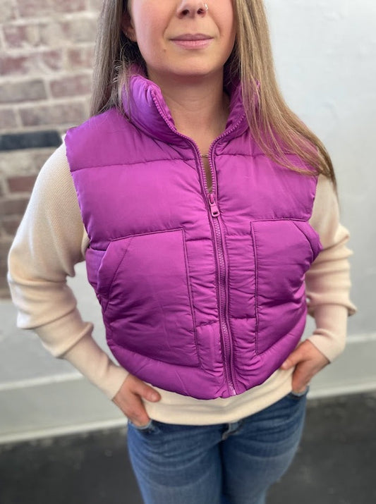 Bright Mornings Puffer Vest