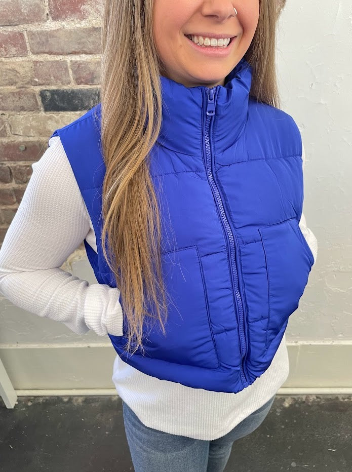 Bright Mornings Puffer Vest