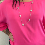 Dolman Sleeve Top W/ Smocked Sleeves