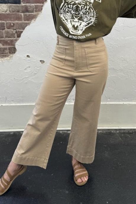 Soft Washed Wide Leg Pants