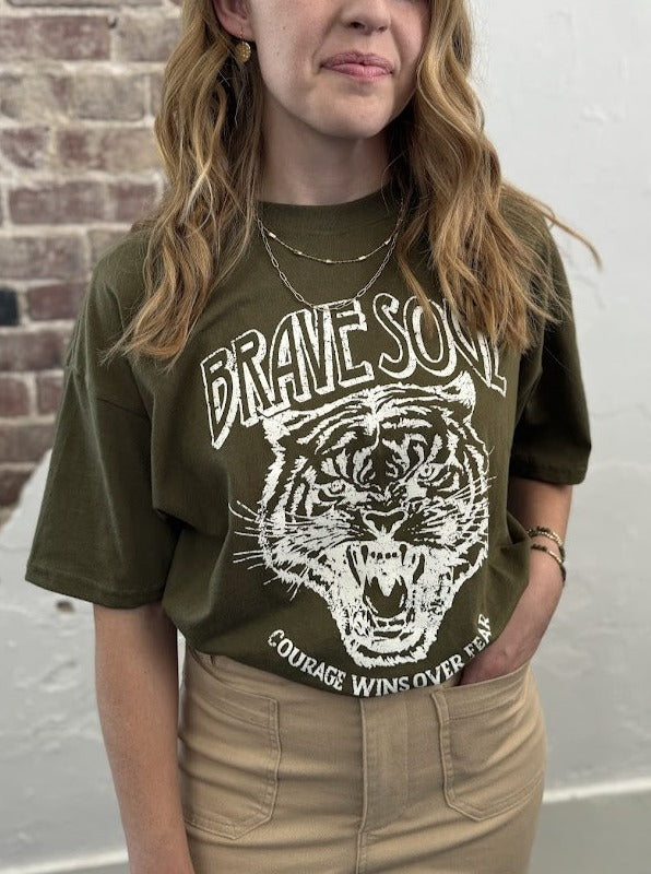 Brave Soul Graphic Tee