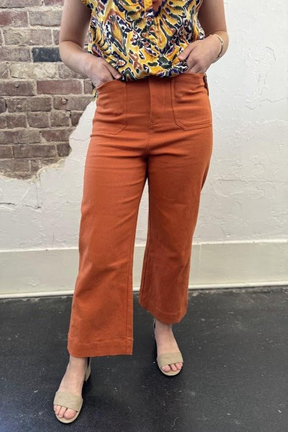 Soft Washed Wide Leg Pants