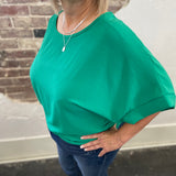 Dolman Batwing Top