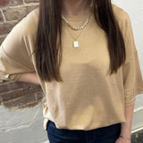 High Hopes Metallic Tee