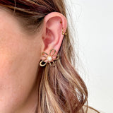 Flower Post Earrings