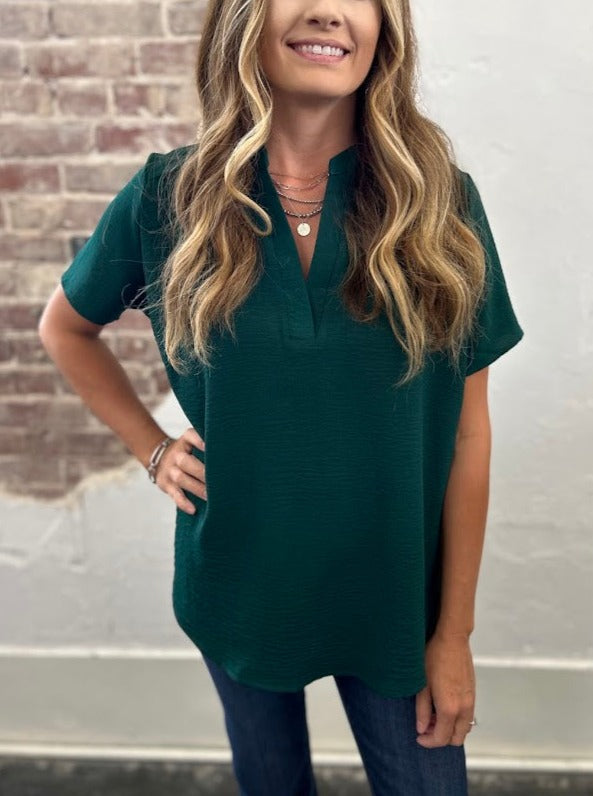 New Directions V-Neck Top