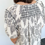 Sweet Mornings Puff Sleeve Top