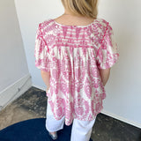 Sweet Mornings Puff Sleeve Top
