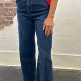 Stride Hi-Rise Crop Denim