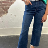 Stride Hi-Rise Crop Denim