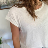 Quiet Confidence Linen Tee