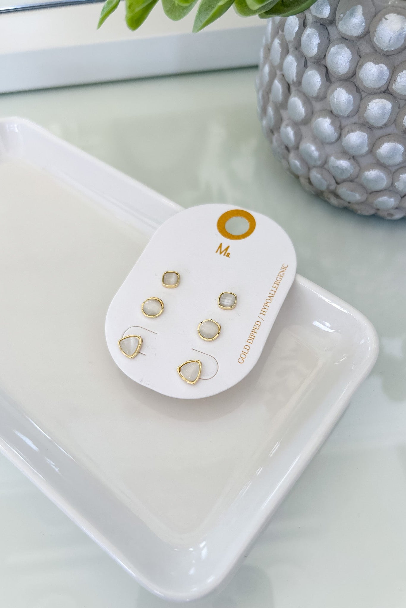 Multi Shape Assorted Earrings