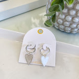 Heart Hoop Earring