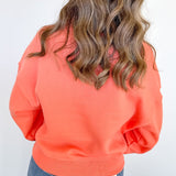 Daisy Drive Half Zip Sweatshirt