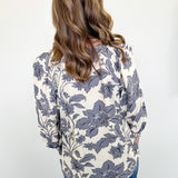 We Meet Again Floral Printed Blouse