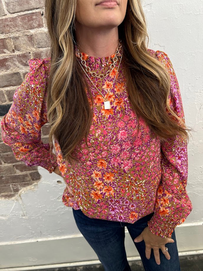 Dream Chaser Floral Blouse