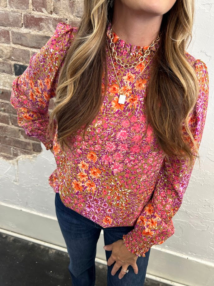 Dream Chaser Floral Blouse