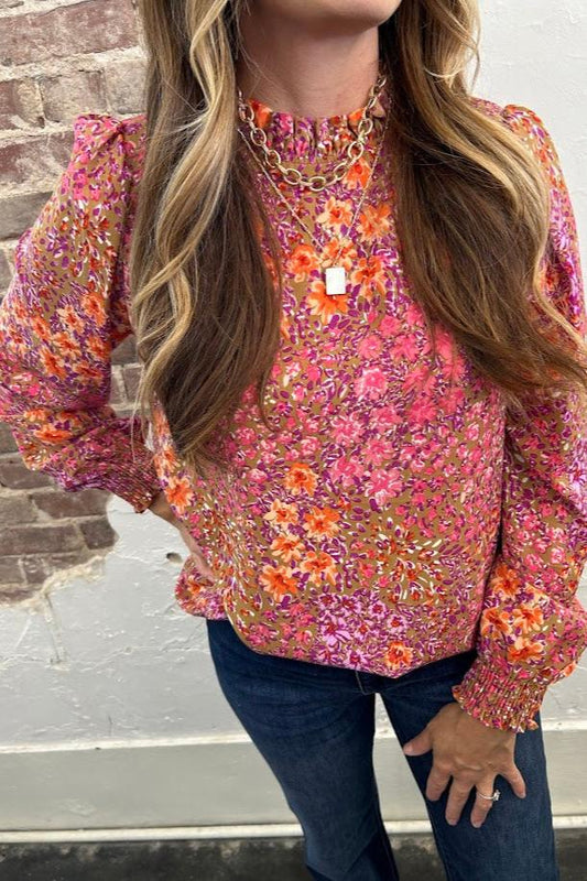 Dream Chaser Floral Blouse