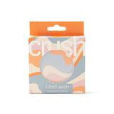 Compact mirror packaging with 'Chase' branding on a white background