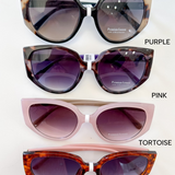 Leopard Print Oversized Sunglasses