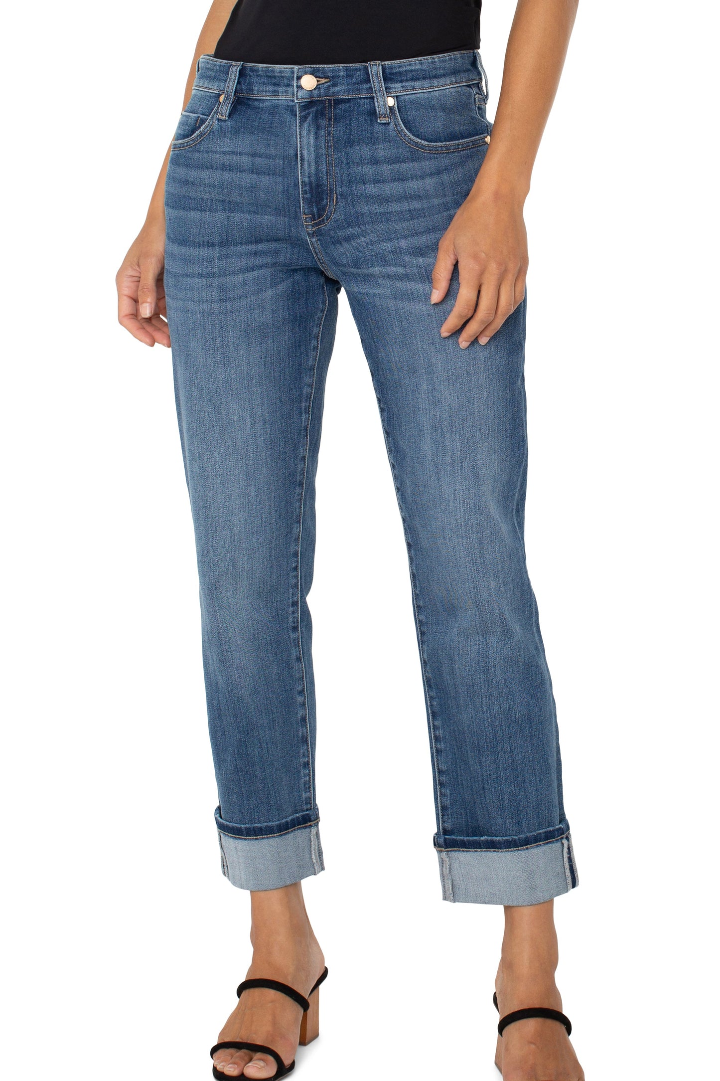 Marley Cuffed Boyfriend Jeans