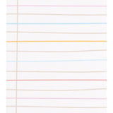 Notepad with colorful lines and a pencil-shaped tab labeled 'Note to Self' on a white background