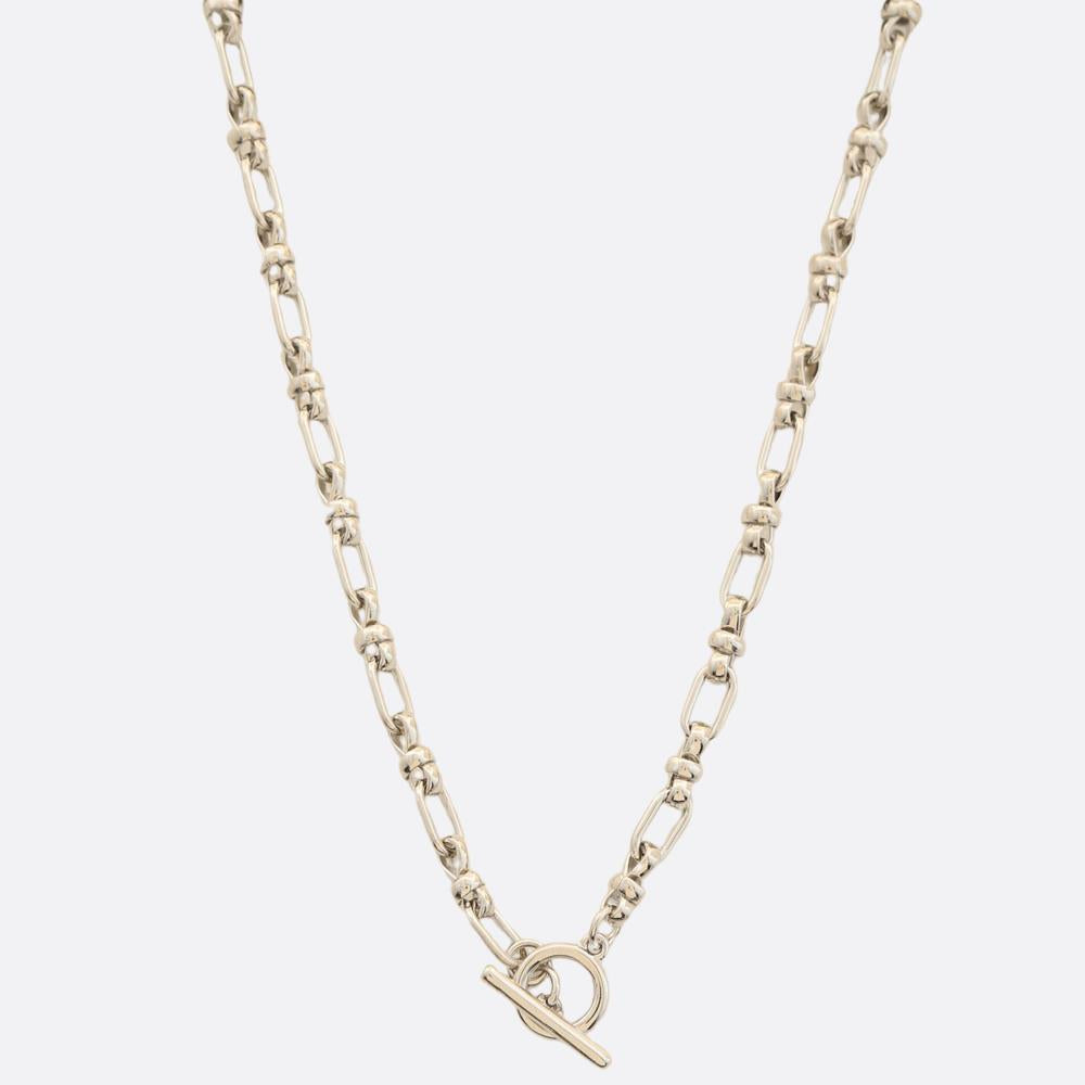 Oval Link Toggle Necklace