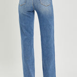 Hi-Rise Vintage Straight Jeans