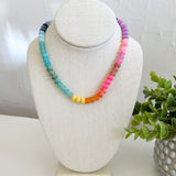 Rainbow Necklace | Multi