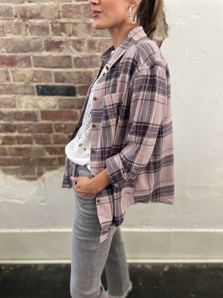 Southern Bell Plaid Shirt