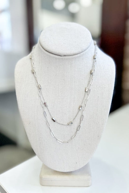 Square CCB Chain Necklace