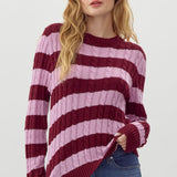 Staying Together Striped Sweater