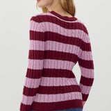 Staying Together Striped Sweater