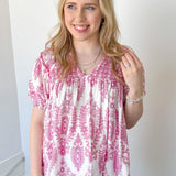 Sweet Mornings Puff Sleeve Top