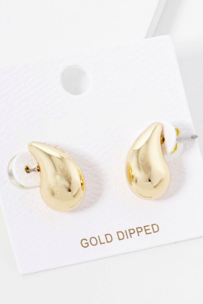 Teardrop Post Earrings