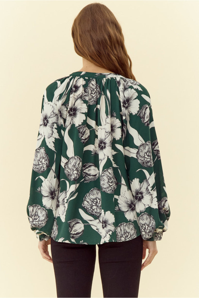 The Mel Floral Blouse