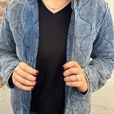 Walk in the Snow Quilted Coat