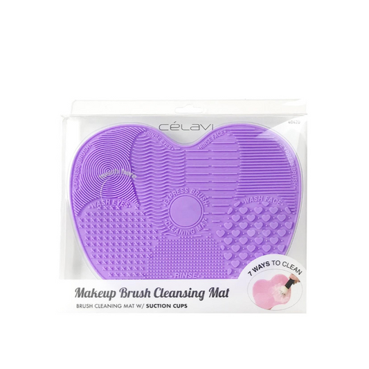 Makeup Brush Cleansing Mat w/ Suction Cups