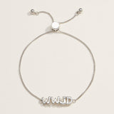 WWJD Adjustable Bracelet