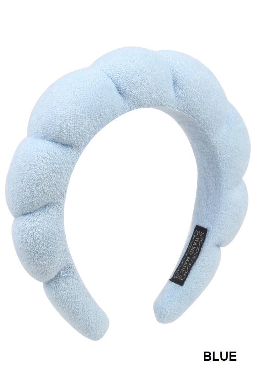 Spa Sponge Terry Towel Headband