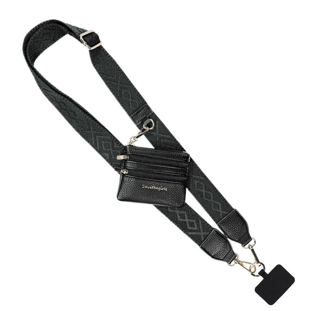 Clip & Go Strap with Zippered Pouch