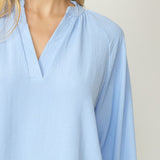 Vneck Long Sleeve Blouse