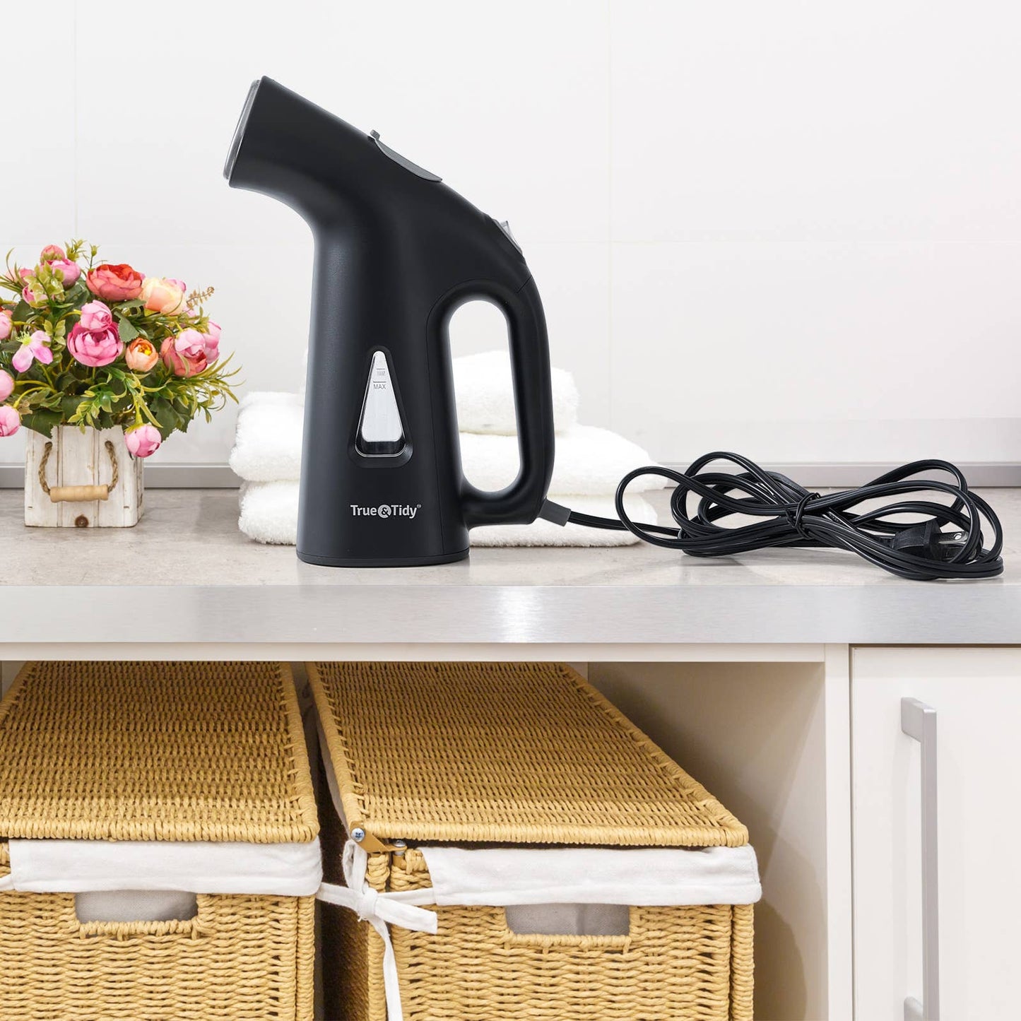 True & Tidy Portable Fabric Steamer