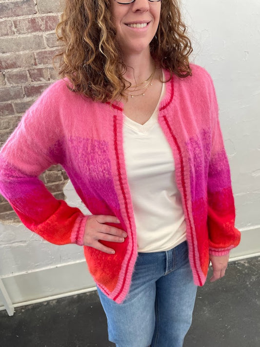 Valentine Sunset Cardigan