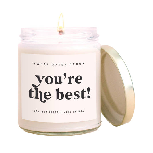 You're The Best! 9 oz Soy Candle